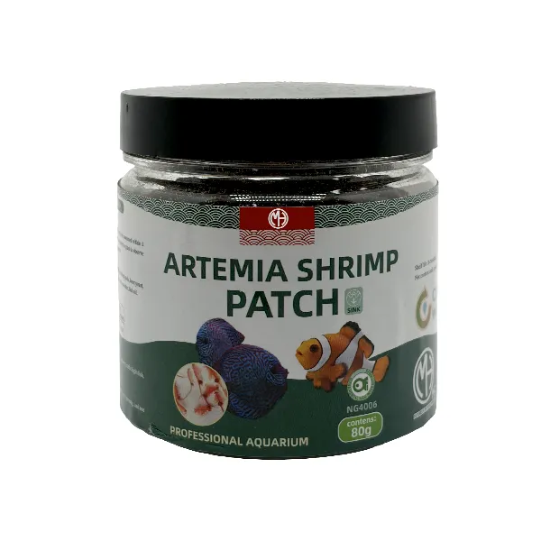 غذای ماهی MASH مدل قرص آرتمیا Artemia Shrimp Patch