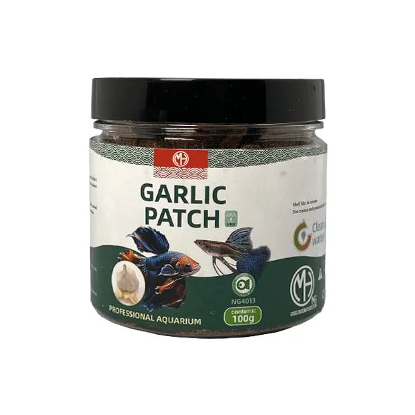 غذای ماهی MASH مدل قرص سیر GARLIC PATCH